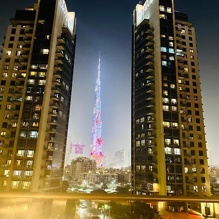 Spacious 1 Bed Huge Balcony Downtown Burj Khalifa Dubai Exterior photo